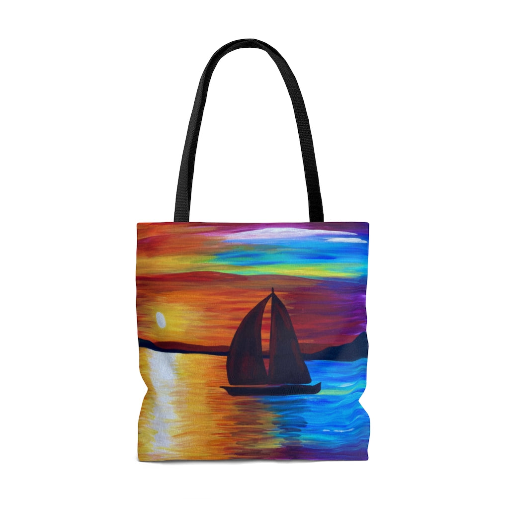 Sailing Sunsets Tote Bag