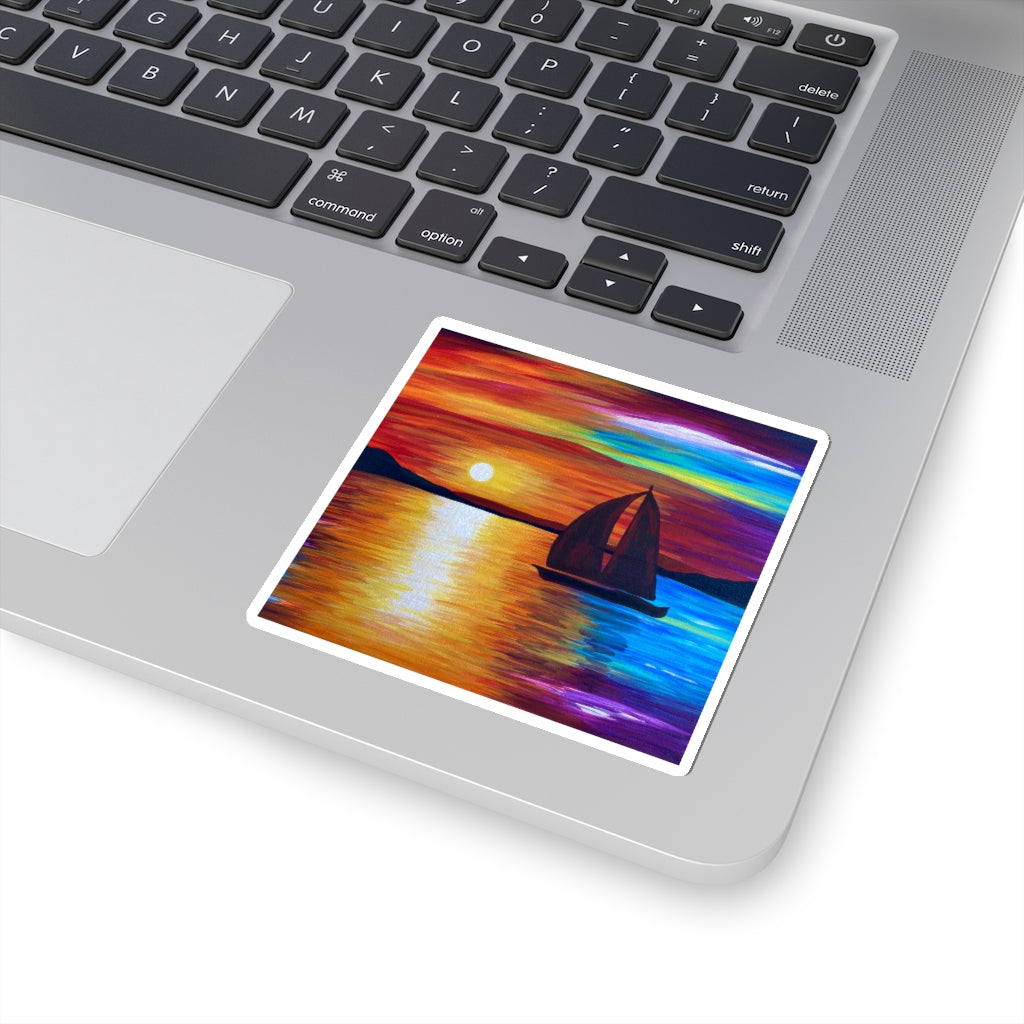 Sailing Sunsets Stickers