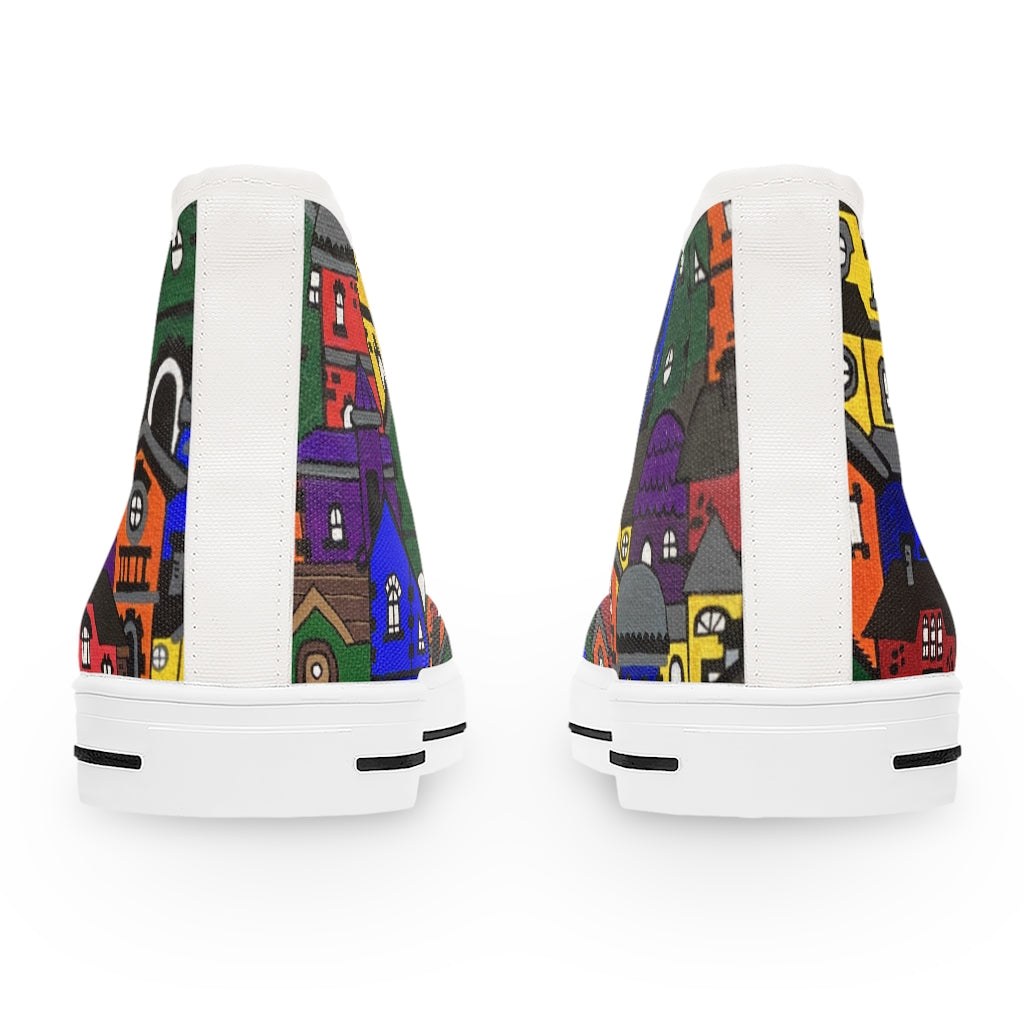 My Kinda Town High Top Sneakers (womens)