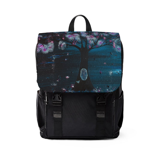 The Night Blooms Too Backpack