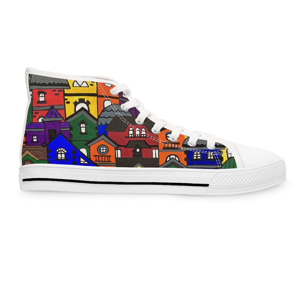 My Kinda Town High Top Sneakers (womens)