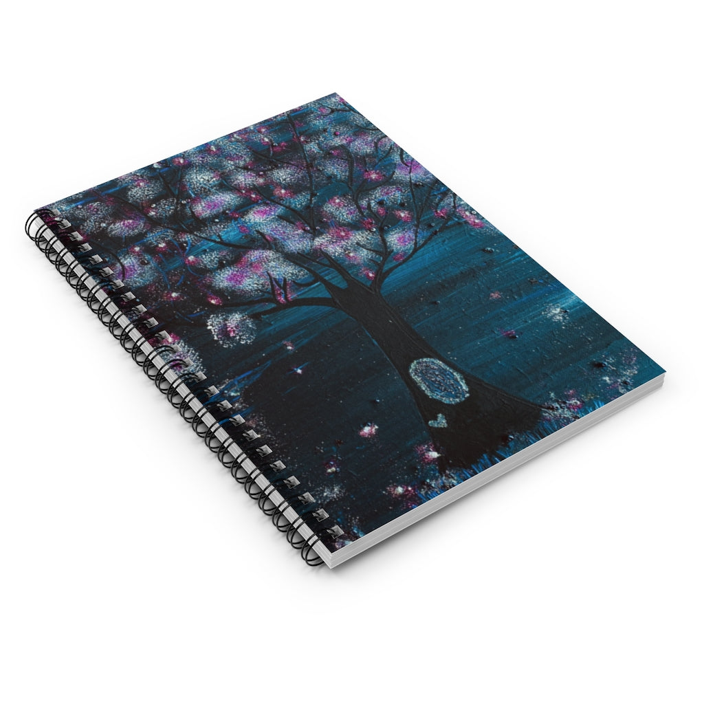 The Night Blooms Too Notebook