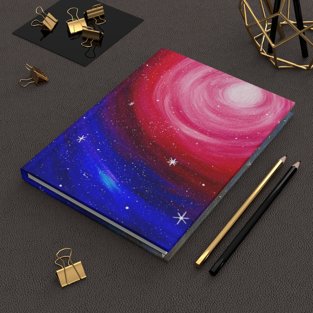 Star Gazing Hardcover Journal