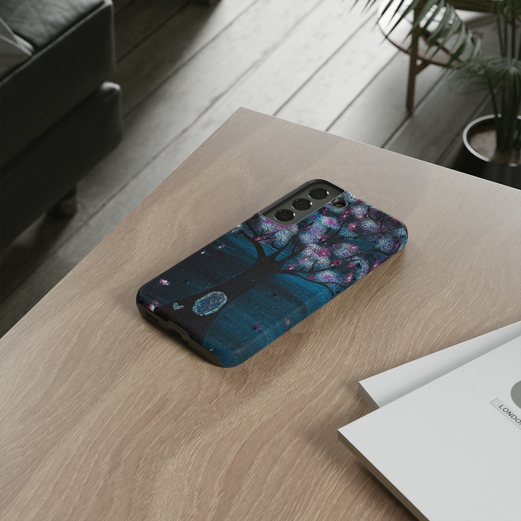 The Night Blooms Too Phone Case