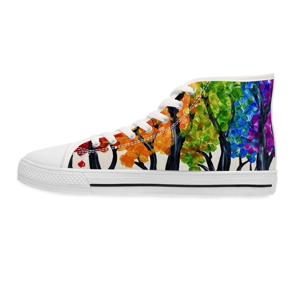 Colour is Beauty High Top Sneakers (womens)