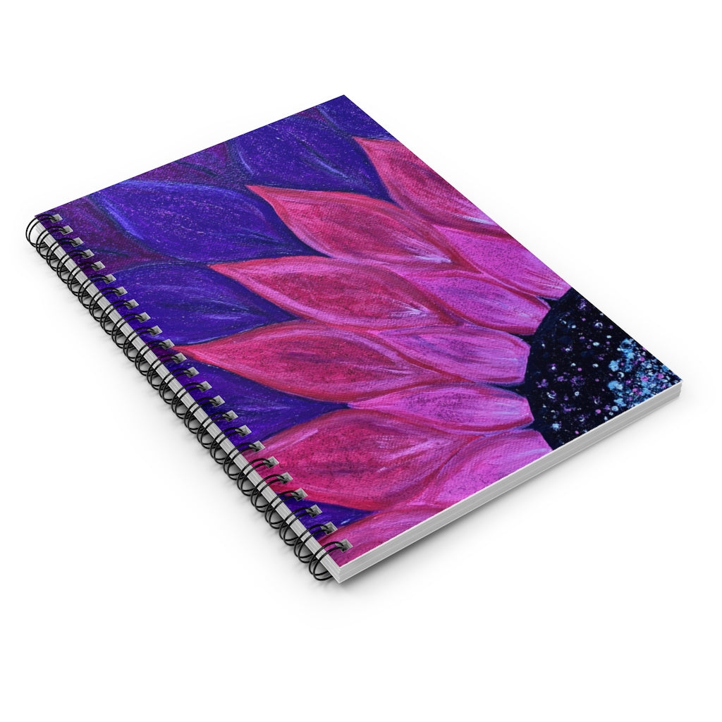 Purple Petals Notebook