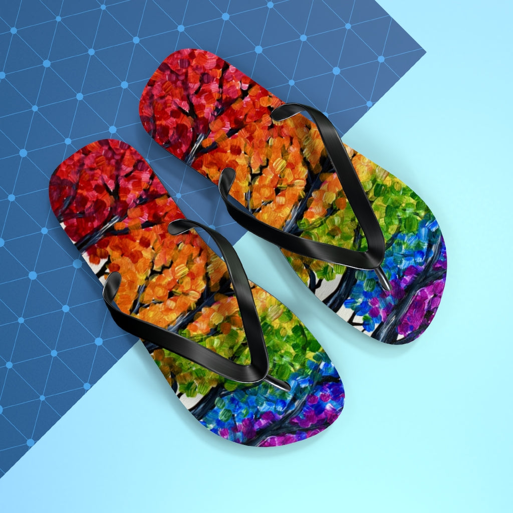 Colour Is Beauty Flip Flops
