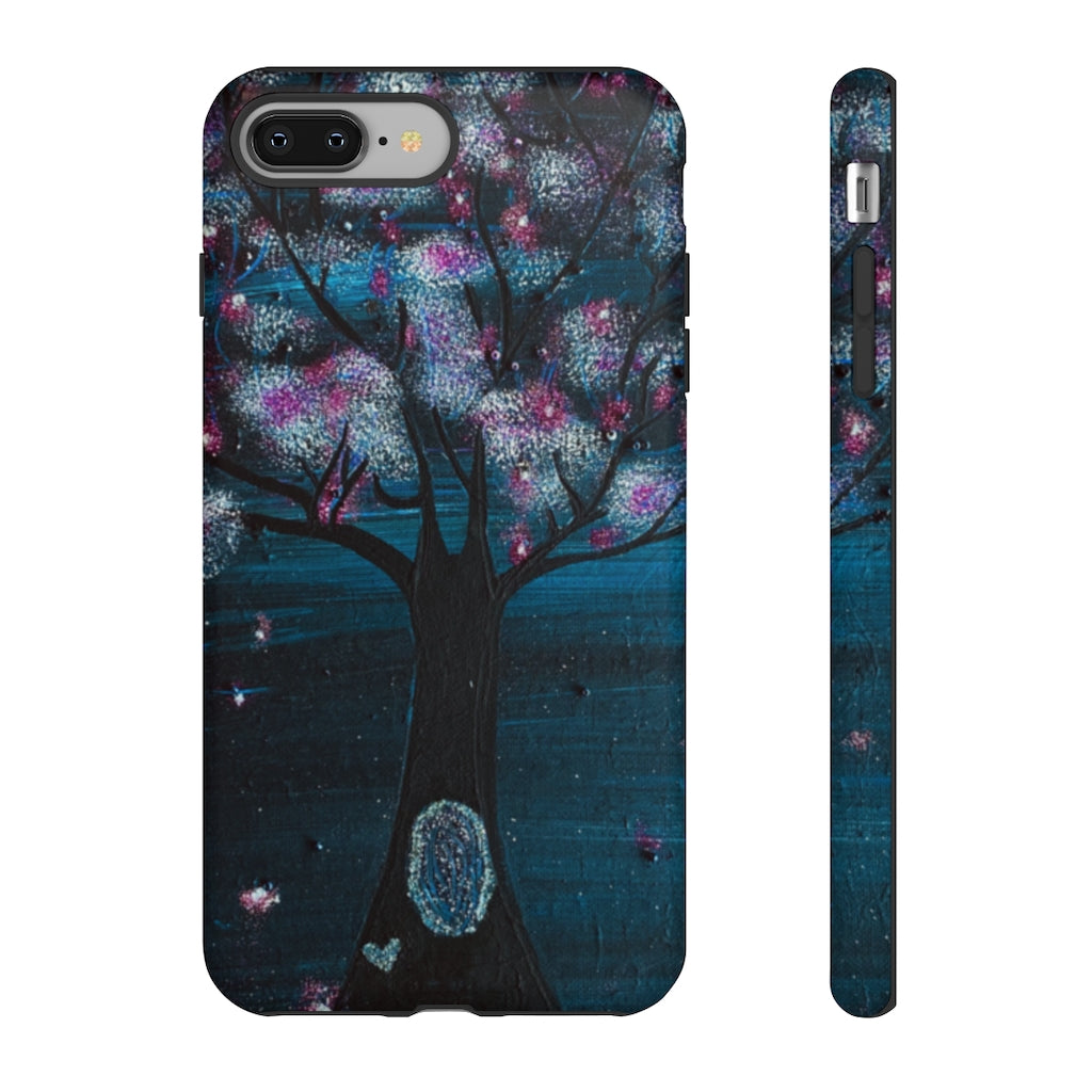 The Night Blooms Too Phone Case