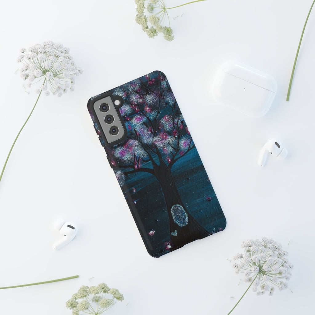 The Night Blooms Too Phone Case