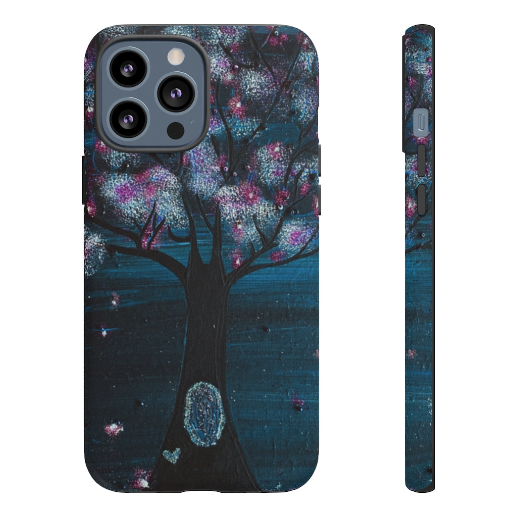 The Night Blooms Too Phone Case