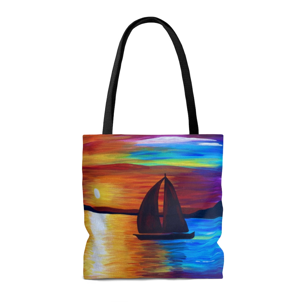 Sailing Sunsets Tote Bag