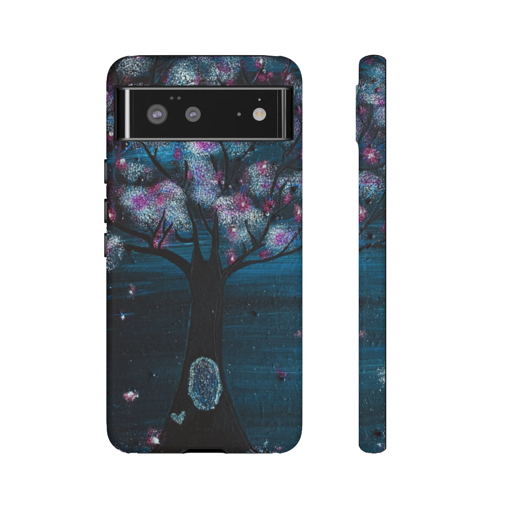 The Night Blooms Too Phone Case