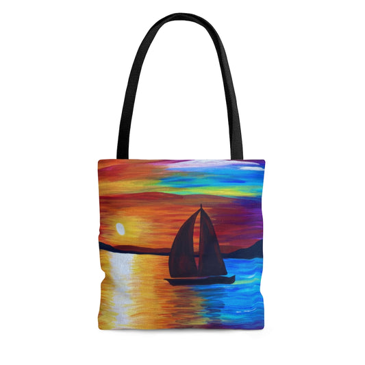 Sailing Sunsets Tote Bag