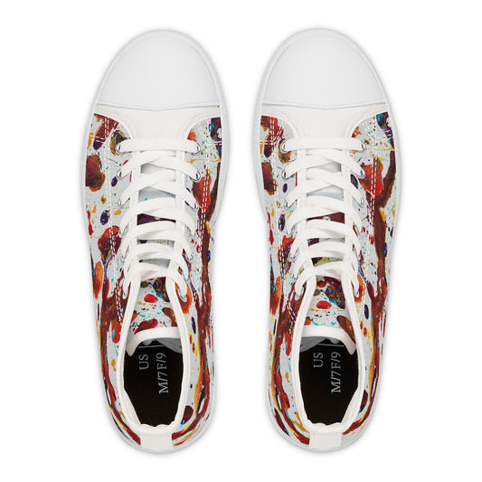 Splatter Me This High Top Sneakers (womens)