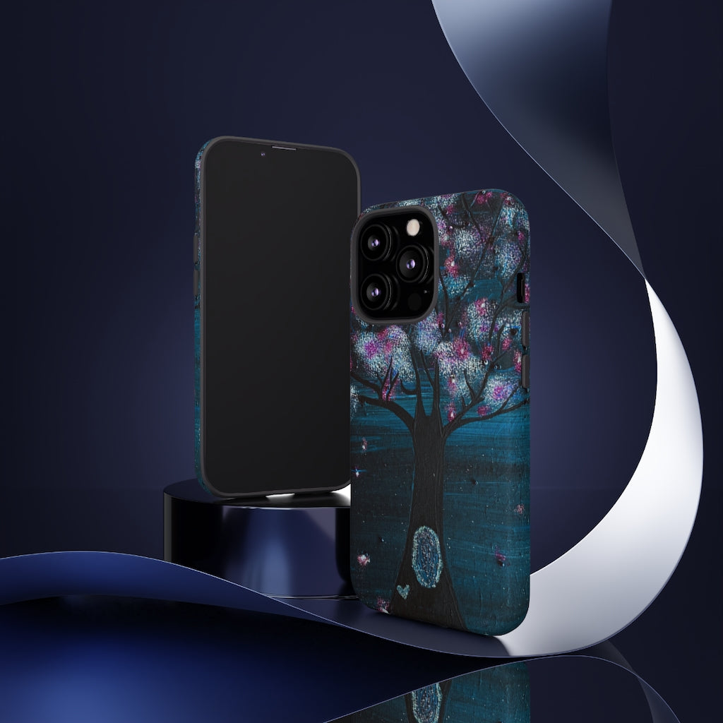 The Night Blooms Too Phone Case