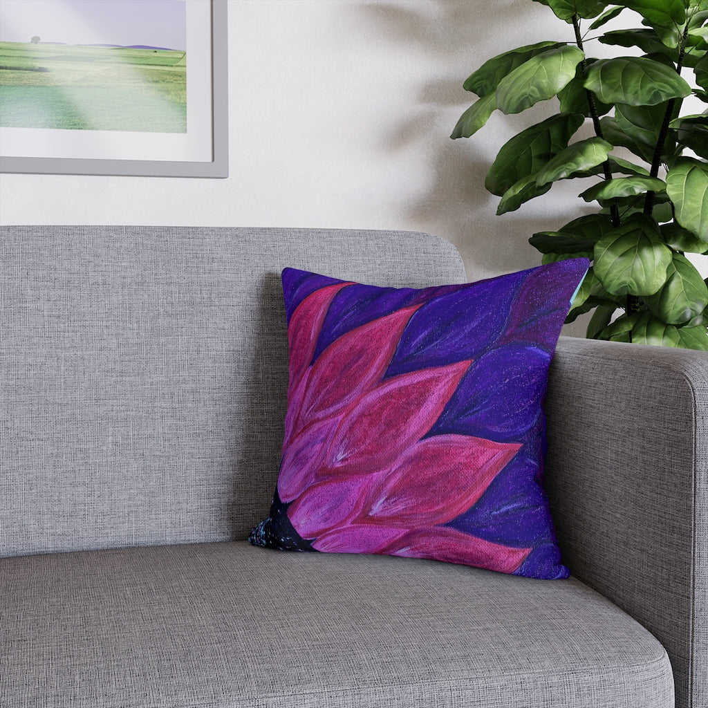 Purple Petals Pillowcase