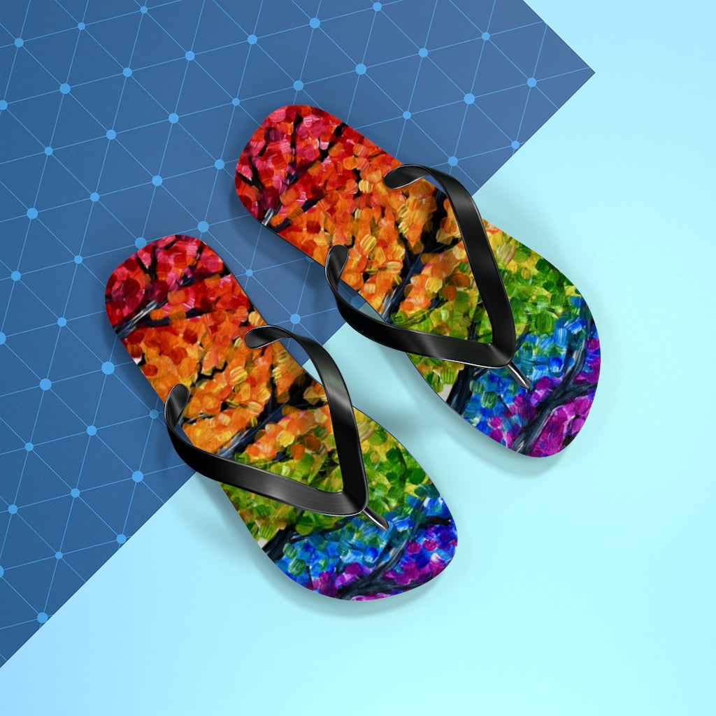 Colour Is Beauty Flip Flops