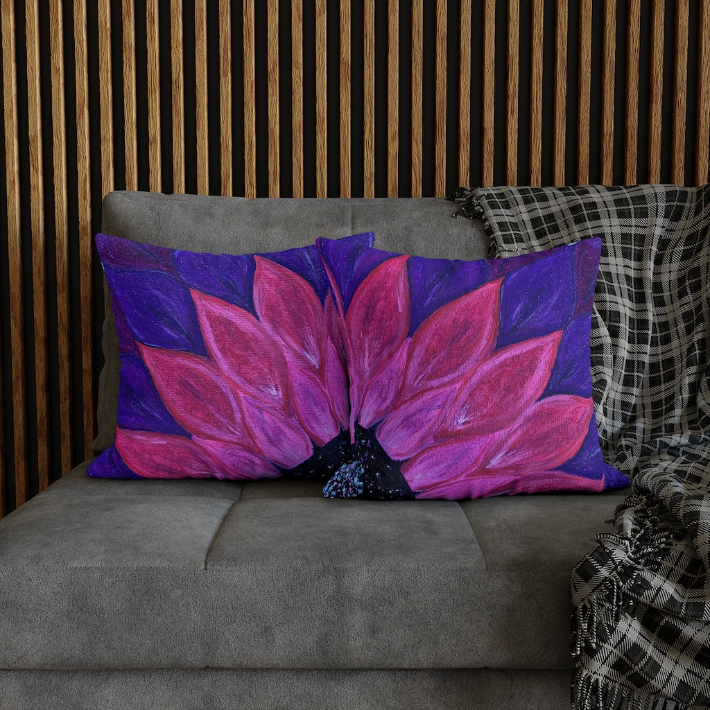 Purple Petals Pillowcase