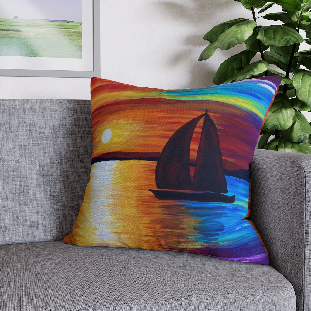 Sailing Sunsets Pillowcase