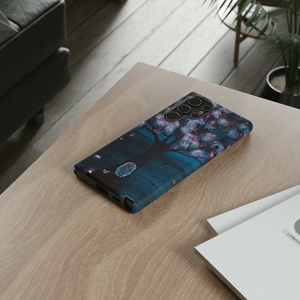 The Night Blooms Too Phone Case