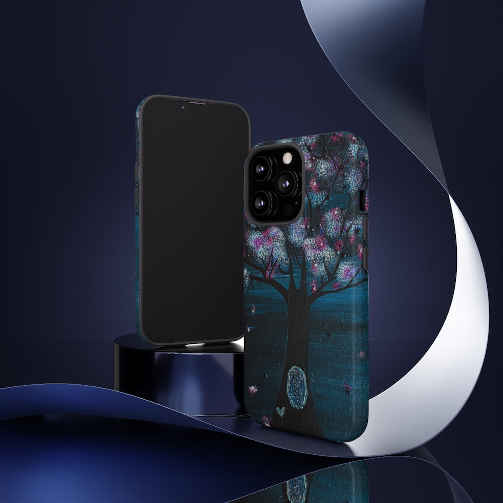 The Night Blooms Too Phone Case