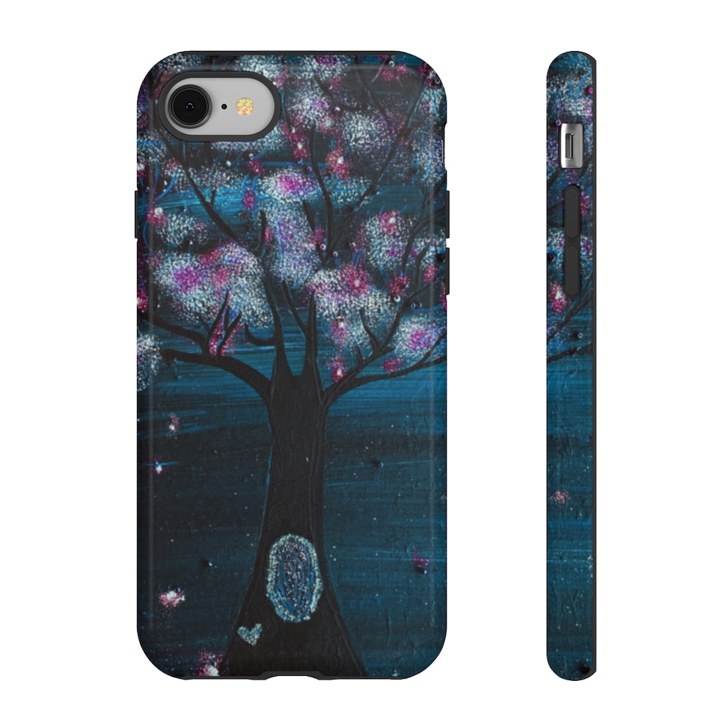 The Night Blooms Too Phone Case