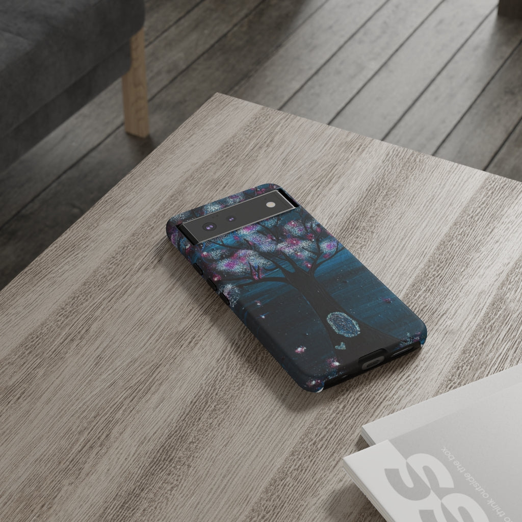 The Night Blooms Too Phone Case