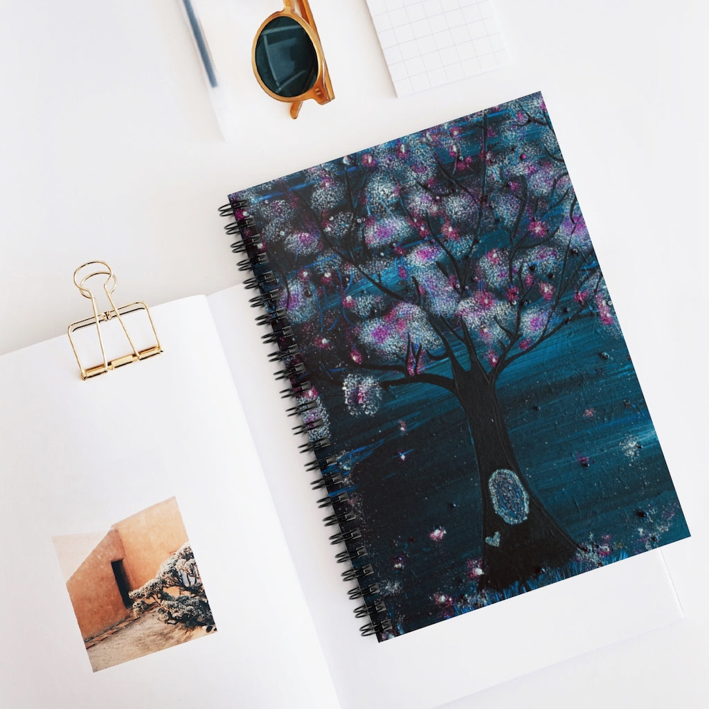 The Night Blooms Too Notebook