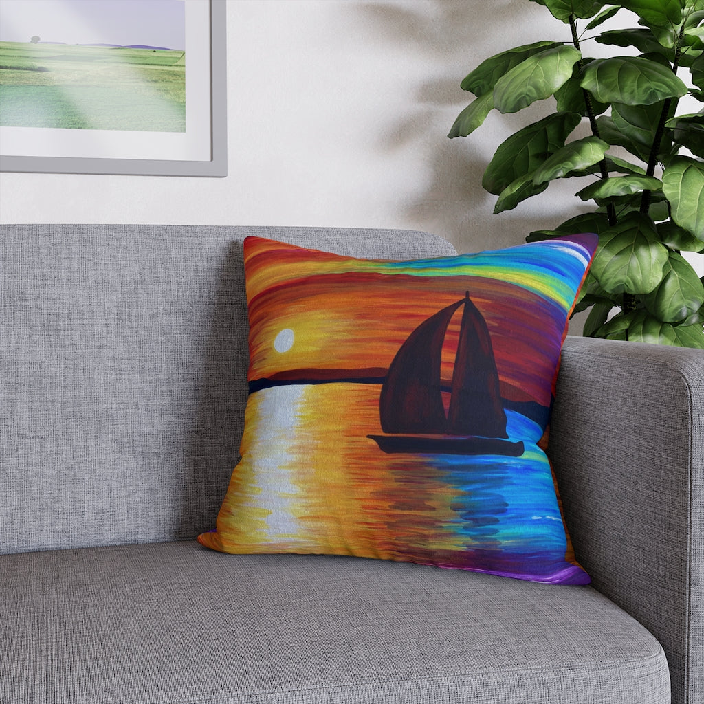 Sailing Sunsets Pillowcase