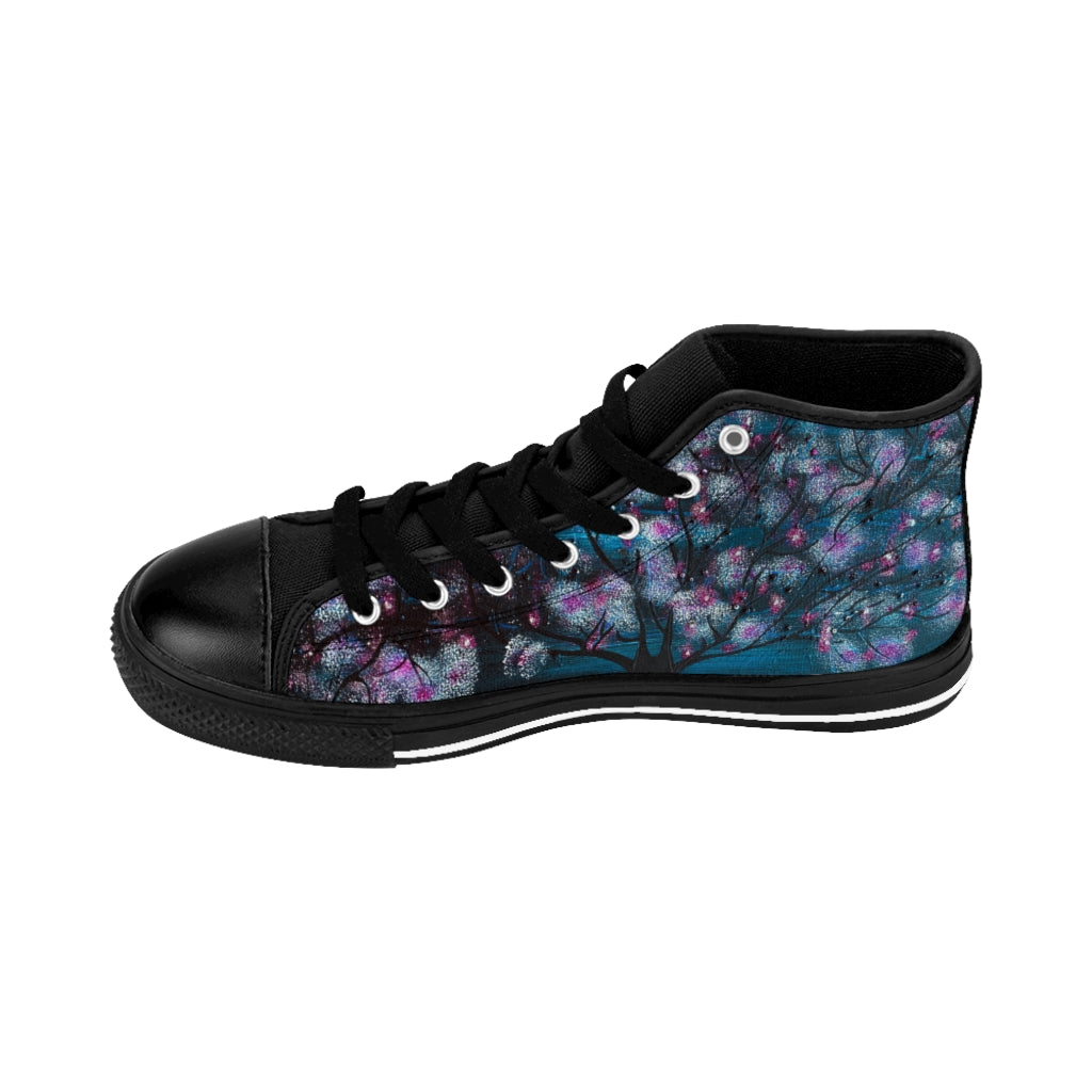 The Night Blooms Too Classic Sneakers (mens)