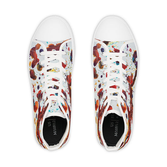 Splatter Me This High Top Sneakers (mens)