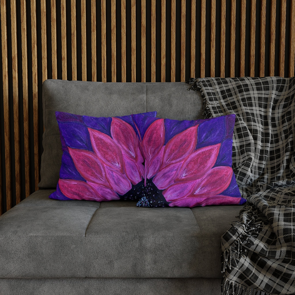 Purple Petals Pillowcase