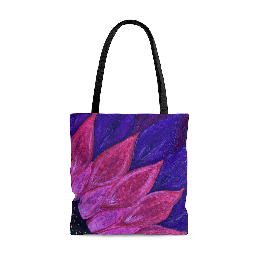 Purple Petals Tote Bag