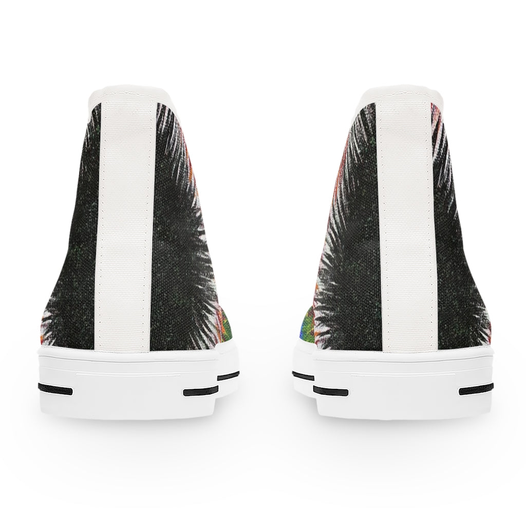 Colour Me Fierce High Top Sneakers (womens)