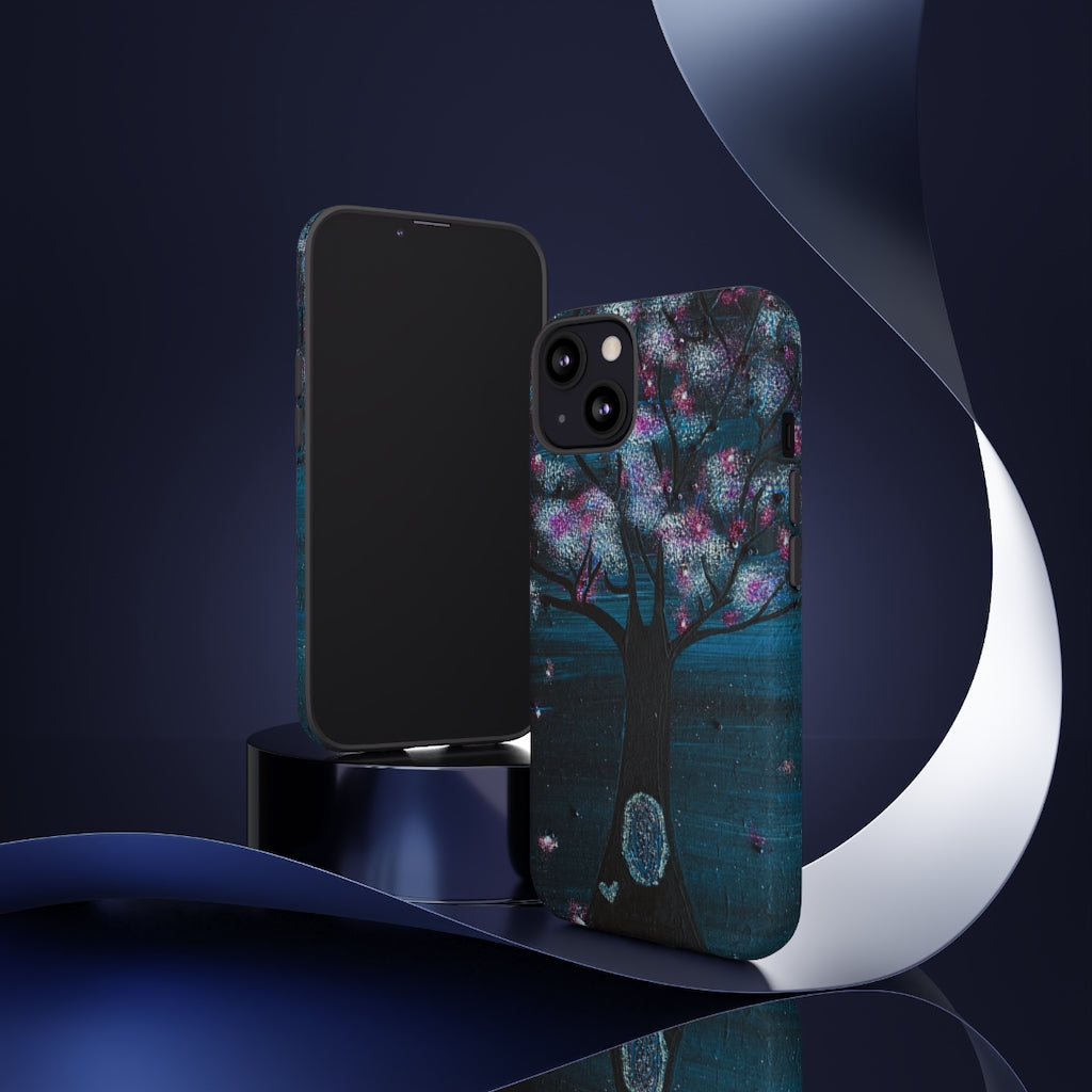 The Night Blooms Too Phone Case