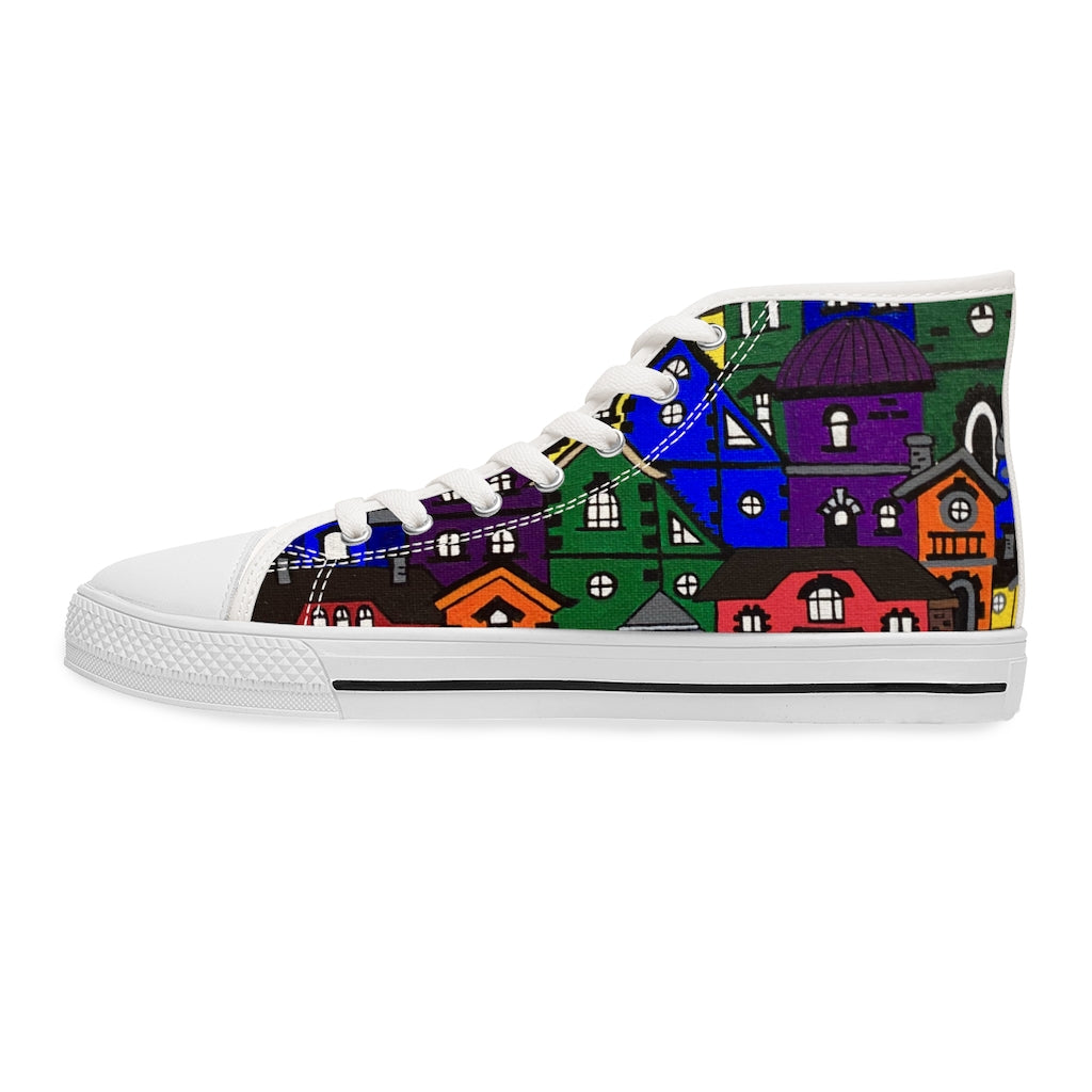 My Kinda Town High Top Sneakers (womens)