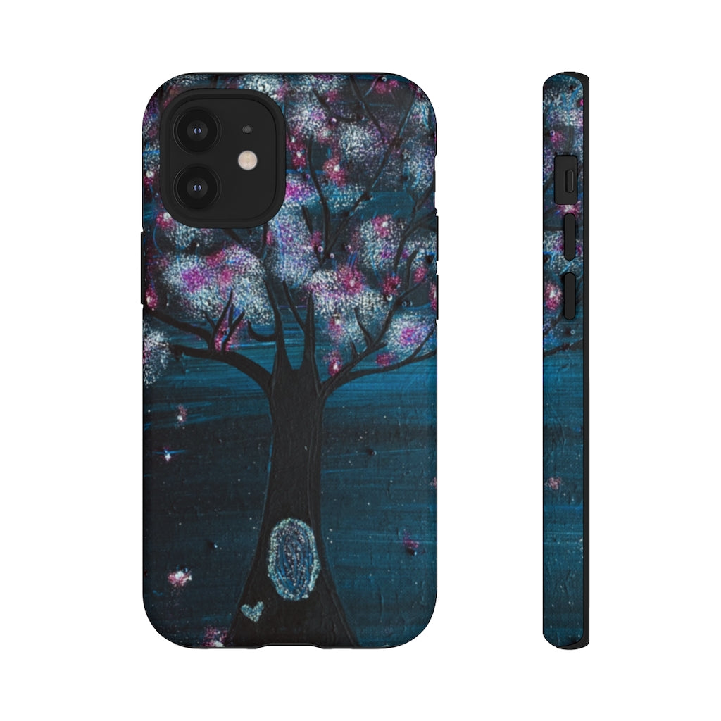 The Night Blooms Too Phone Case