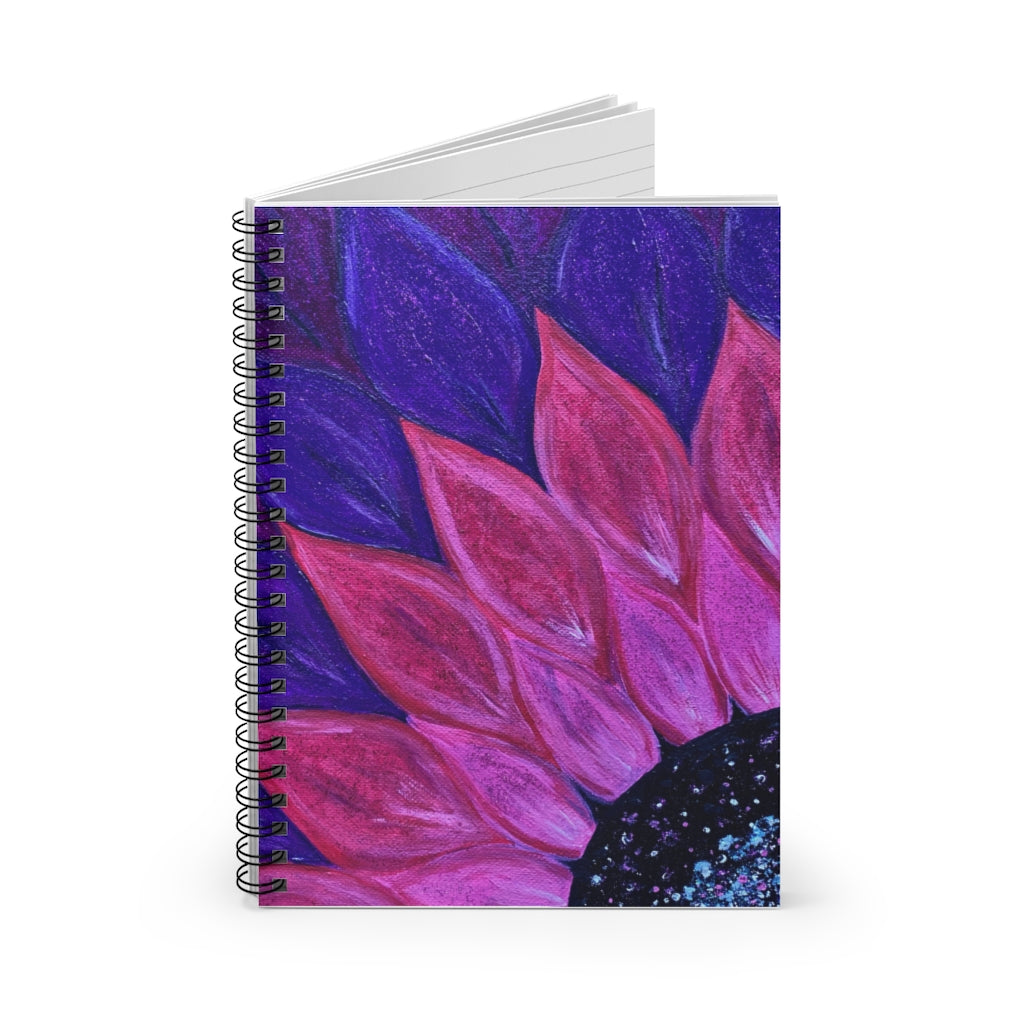 Purple Petals Notebook