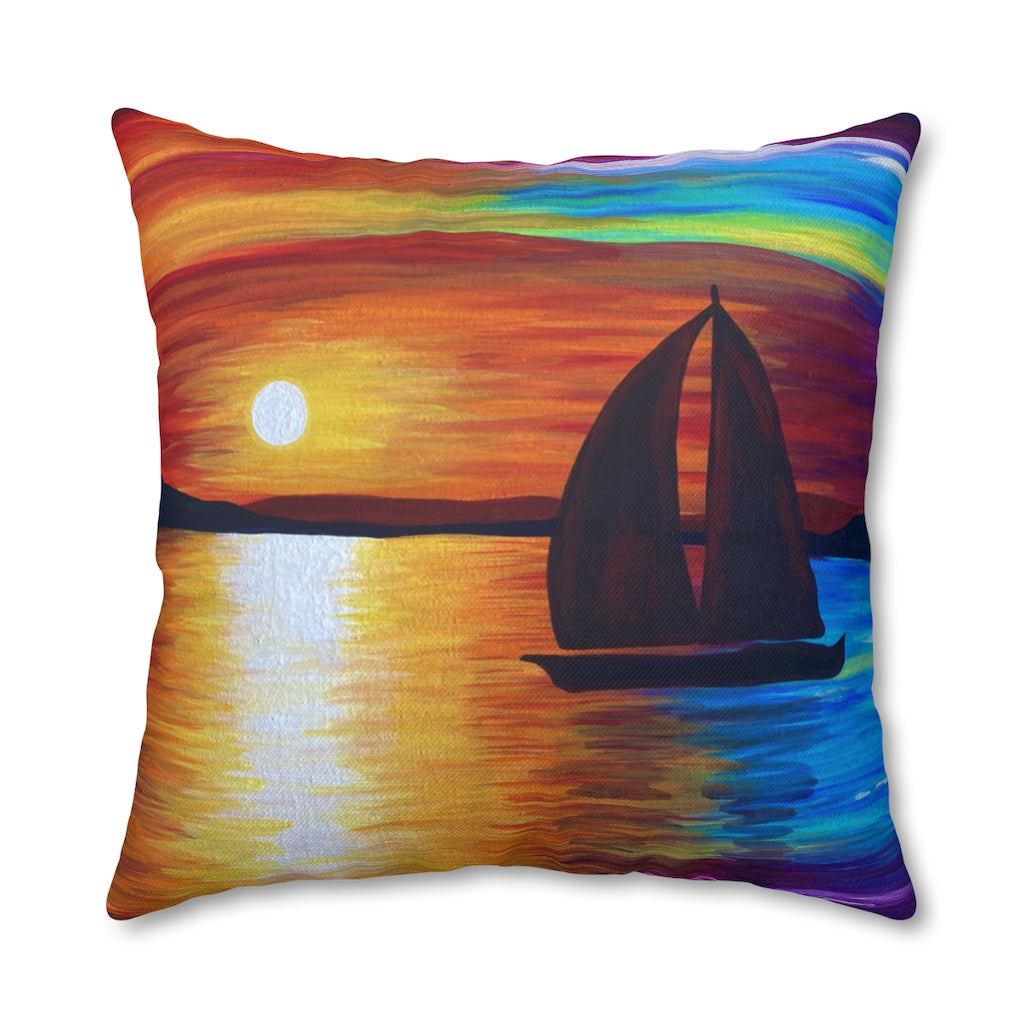 Sailing Sunsets Pillowcase