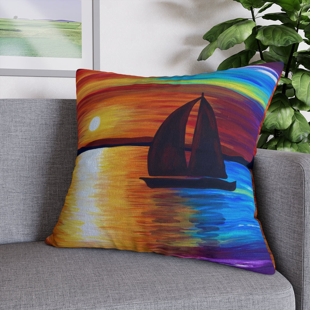 Sailing Sunsets Pillowcase