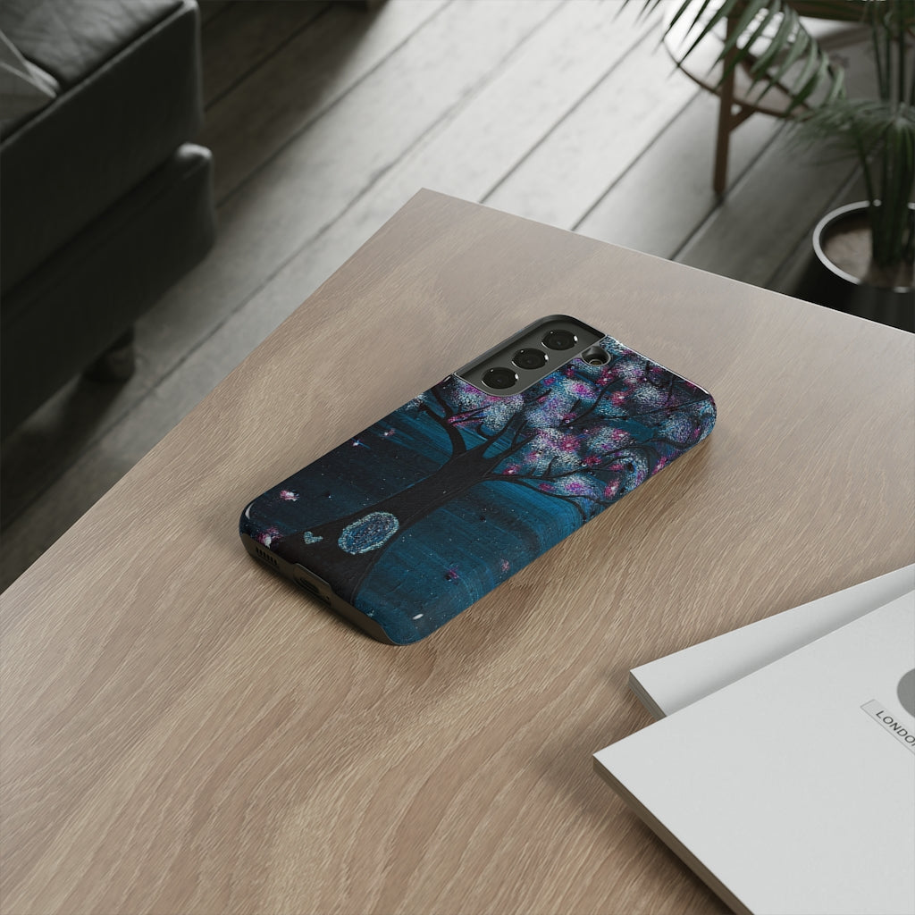 The Night Blooms Too Phone Case