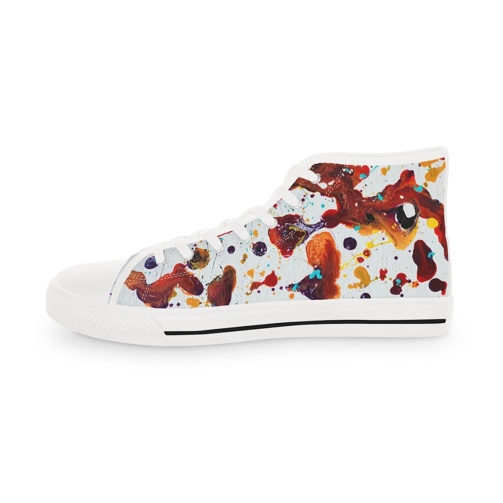 Splatter Me This High Top Sneakers (mens)