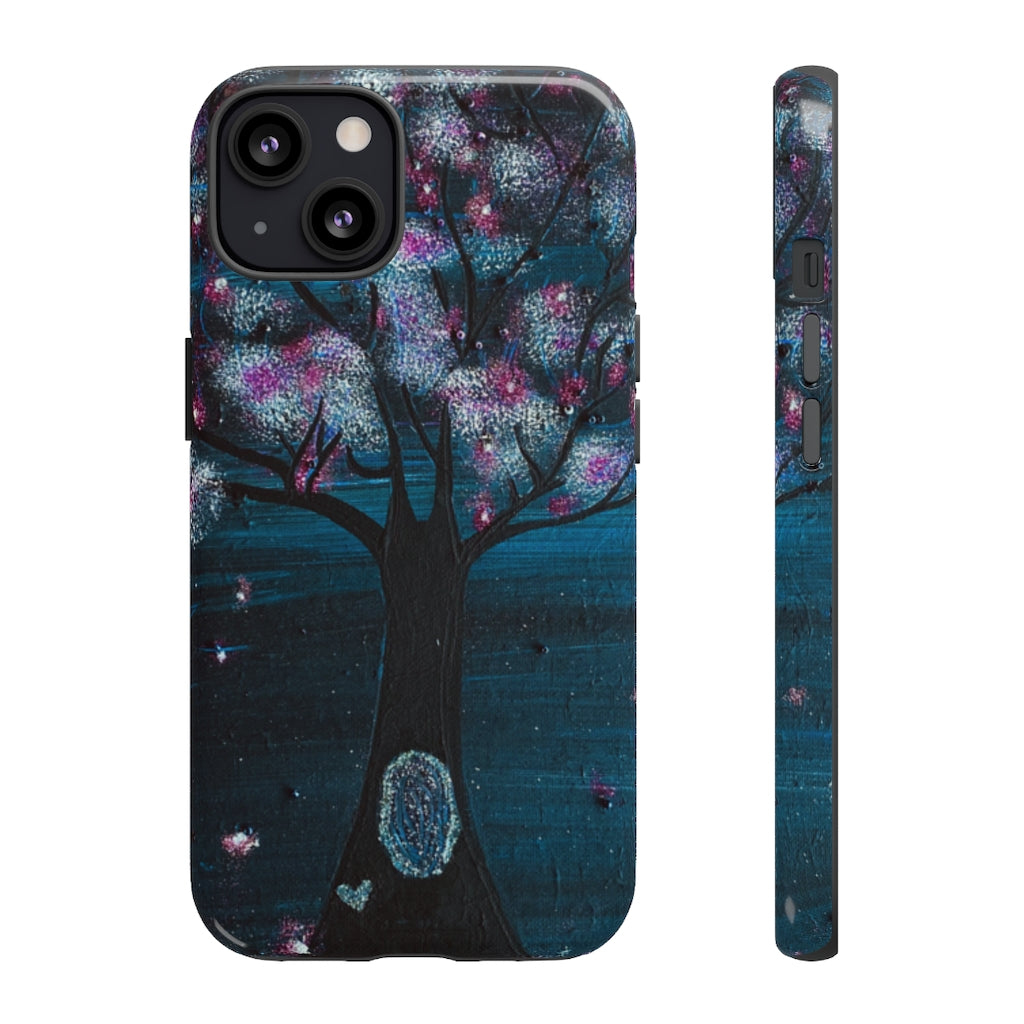 The Night Blooms Too Phone Case