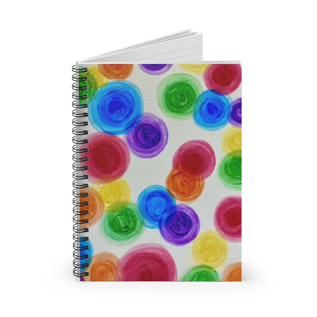 Rainbow Rain Notebook