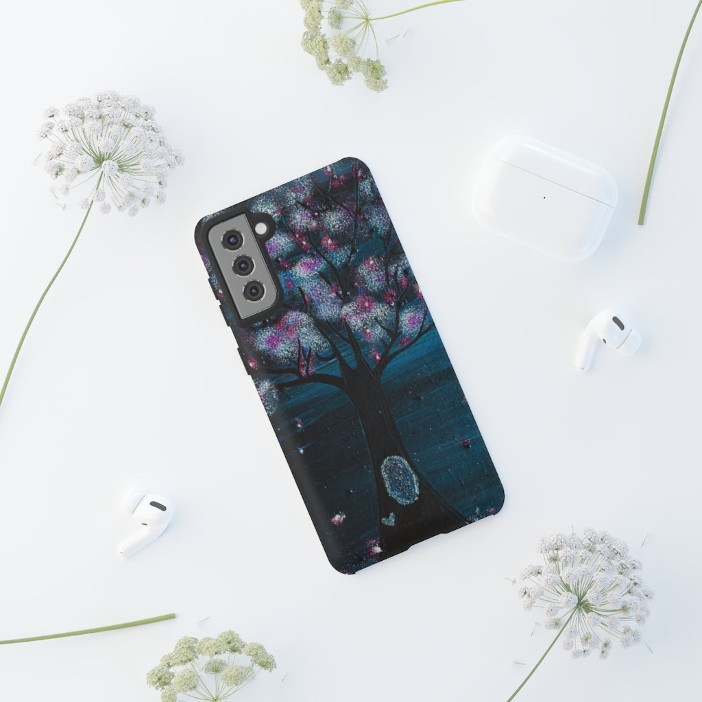 The Night Blooms Too Phone Case