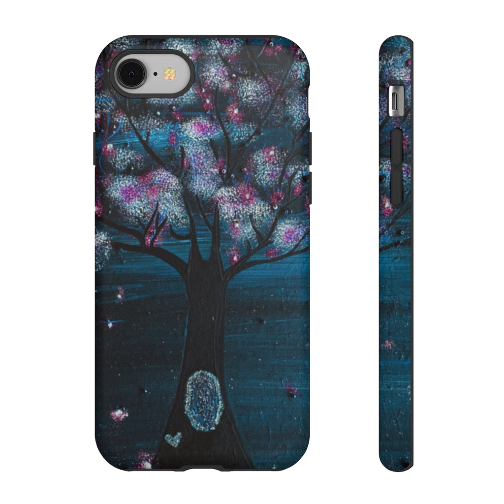 The Night Blooms Too Phone Case