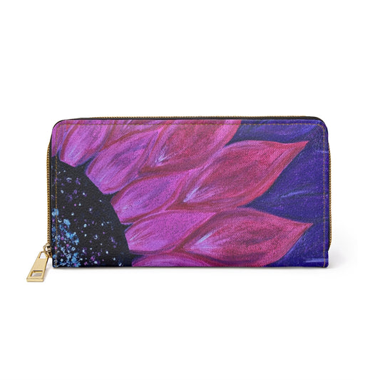 Purple Petals Wallet