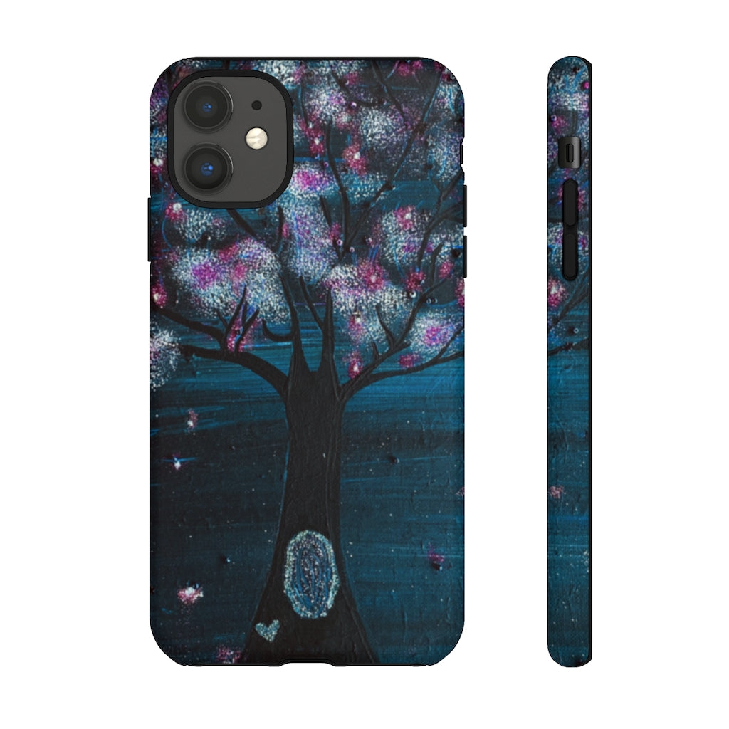 The Night Blooms Too Phone Case