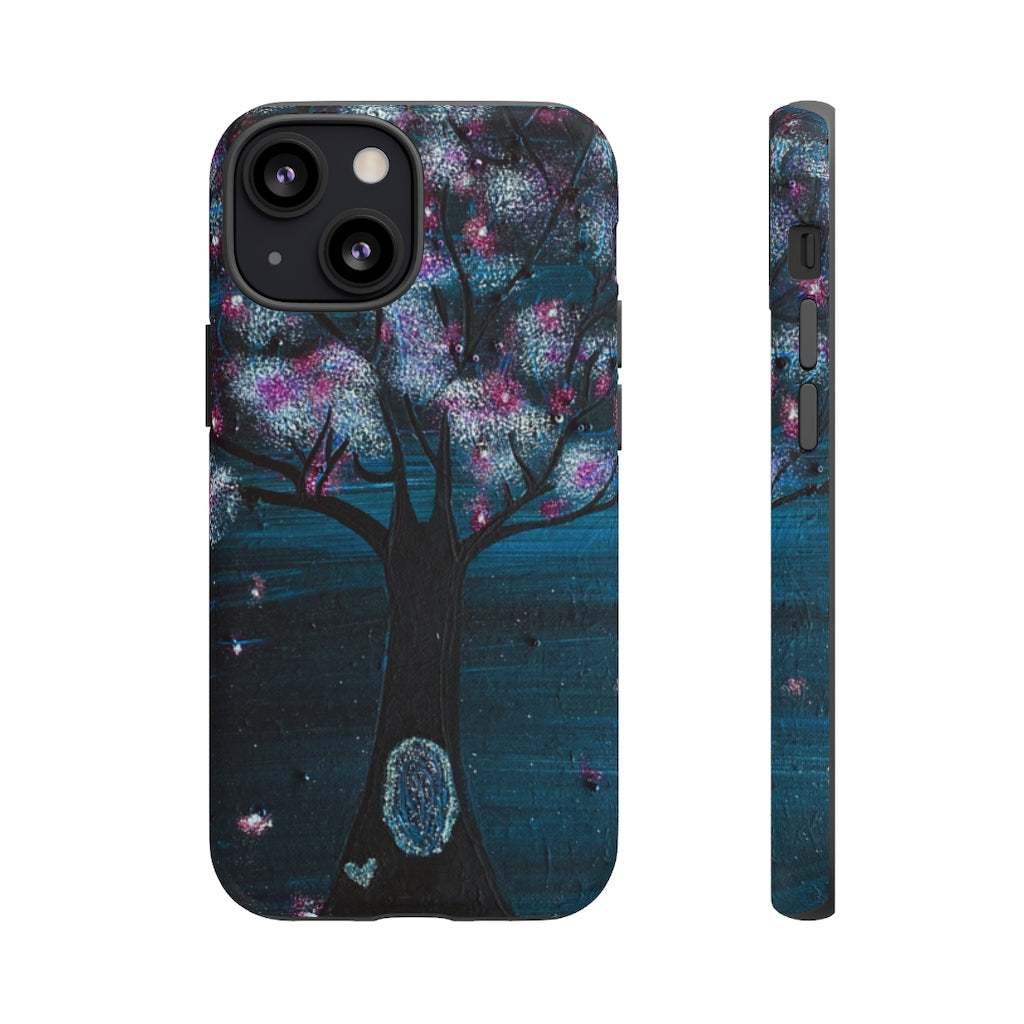The Night Blooms Too Phone Case
