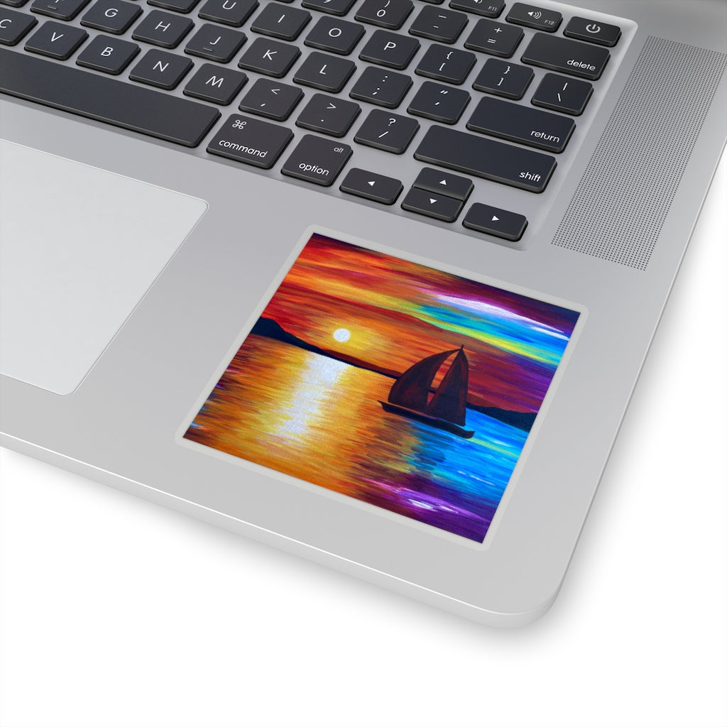 Sailing Sunsets Stickers